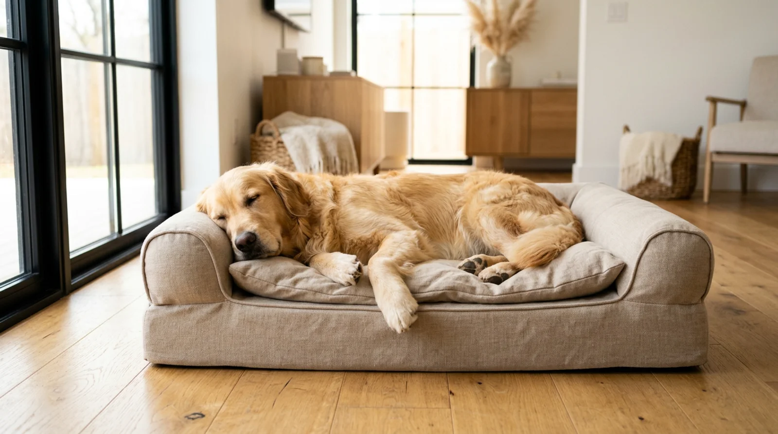 Meilleurs lits pour grands chiens : guide confort et soutien