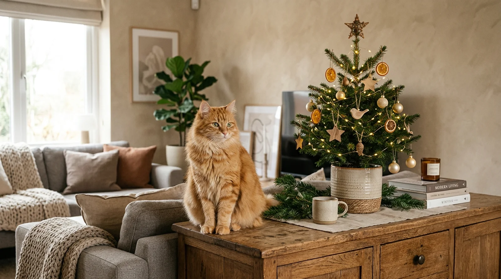 Conseils de sécurité des animaux pendant les fêtes : plantes, aliments et décorations à éviter