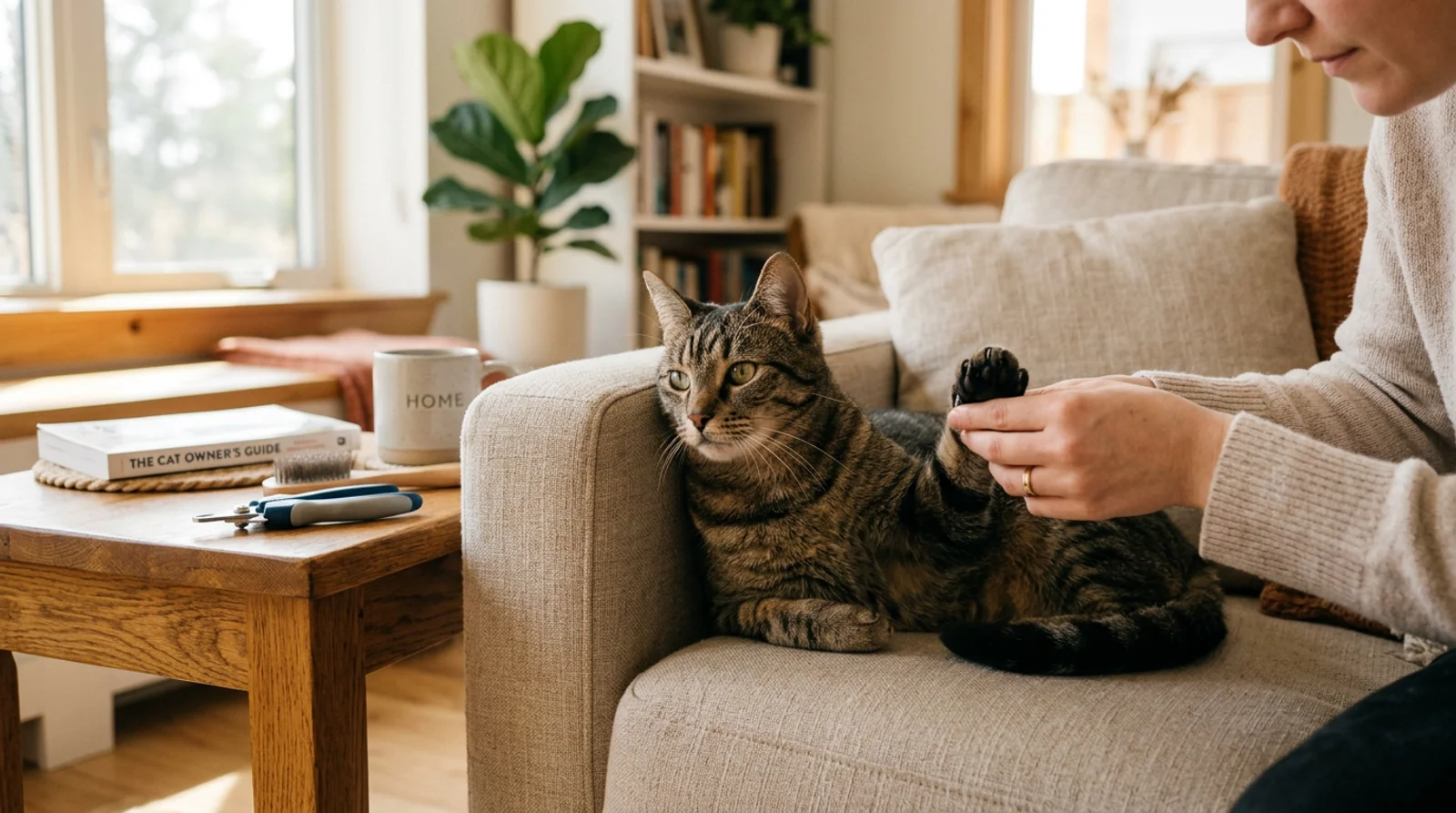 Comment couper les griffes de votre chat en toute sécurité à la maison