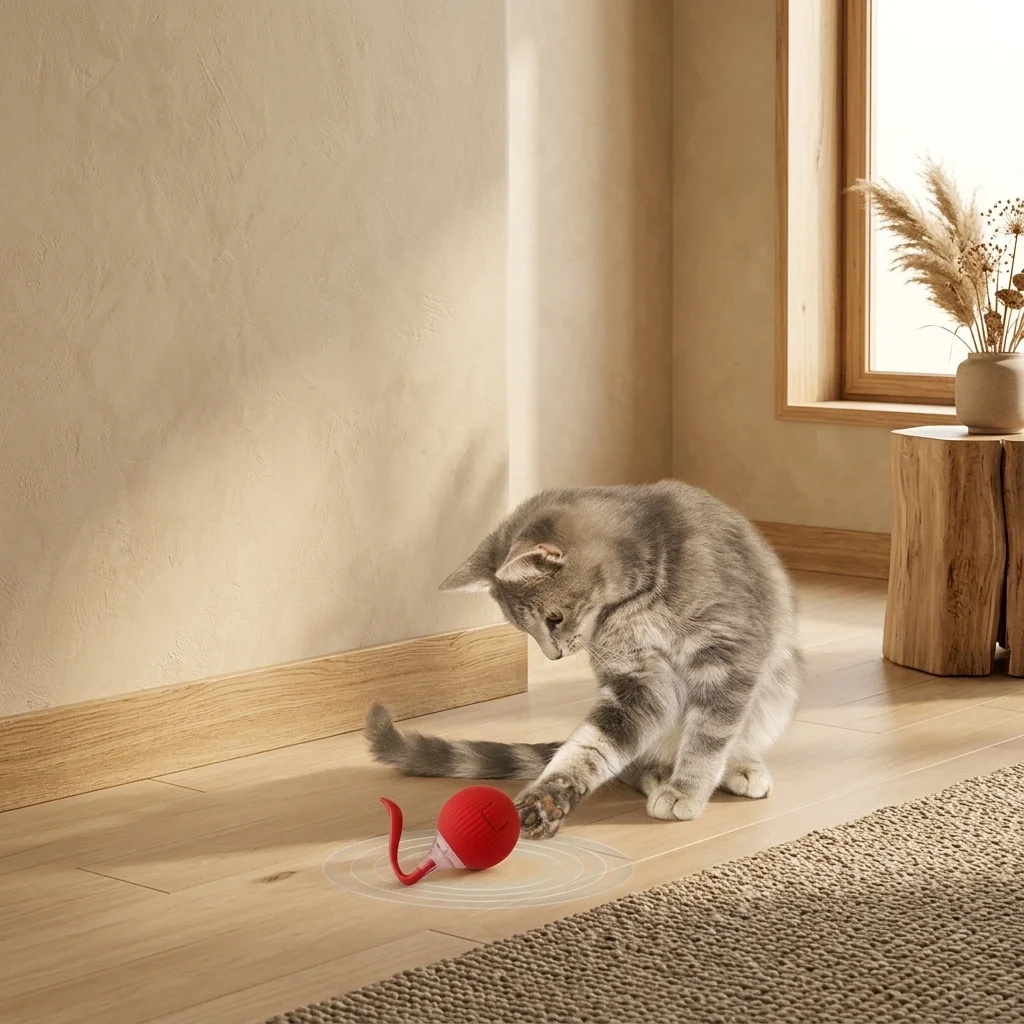 Balle Interactive Intelligente pour Chat avec Mouvement Automatique image 9
