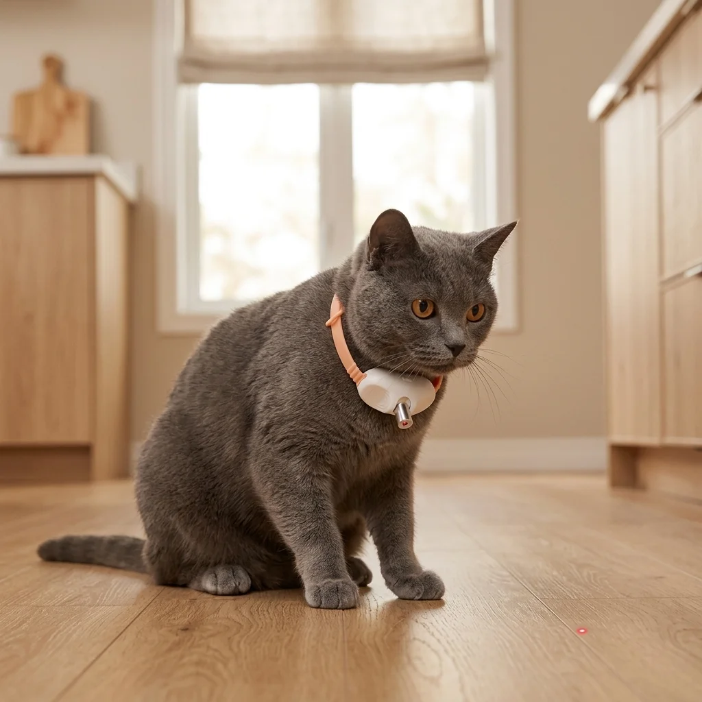 Collier Laser Rechargeable pour Chat avec Arrêt Automatique image 4