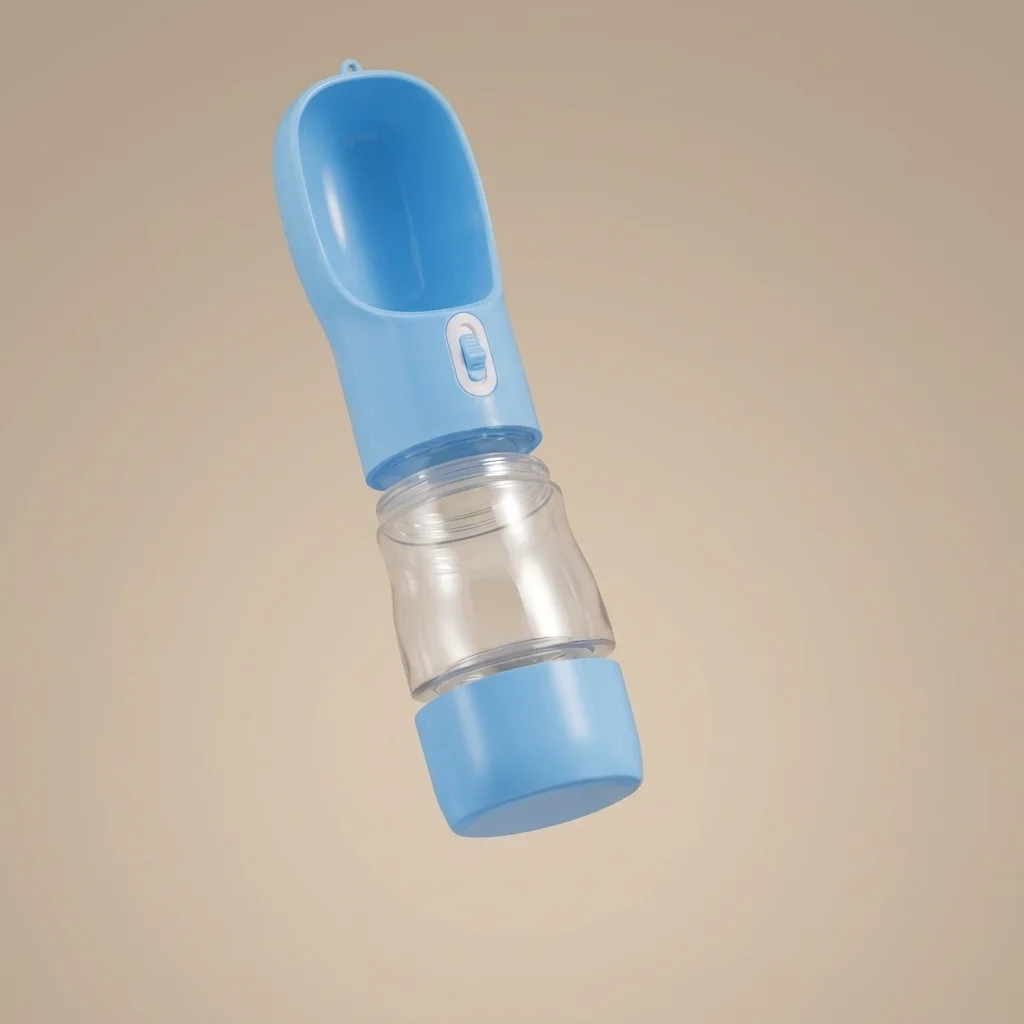 Portable Dog Water Bottle with Integrated Bowl for Travel image 4