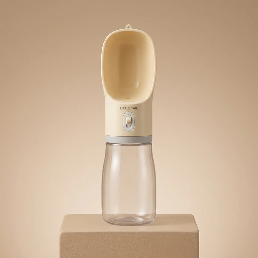 Portable Dog Water Bottle with Integrated Bowl for Travel image 9