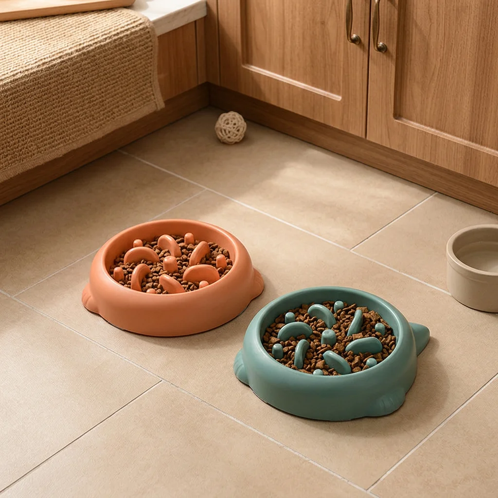 Bol ralentisseur pour chats et chiens avec design interactif image 6
