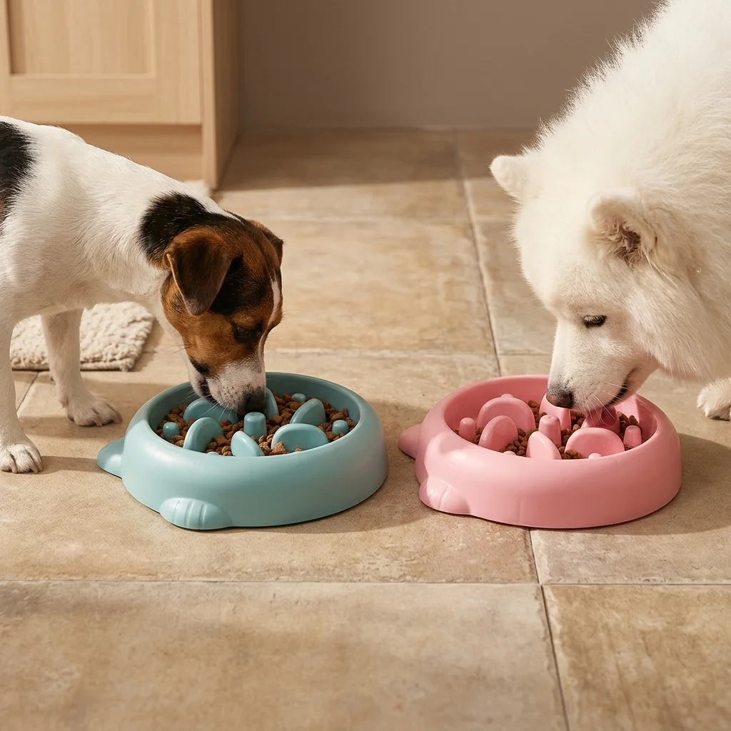 Bol ralentisseur pour chats et chiens avec design interactif image 7