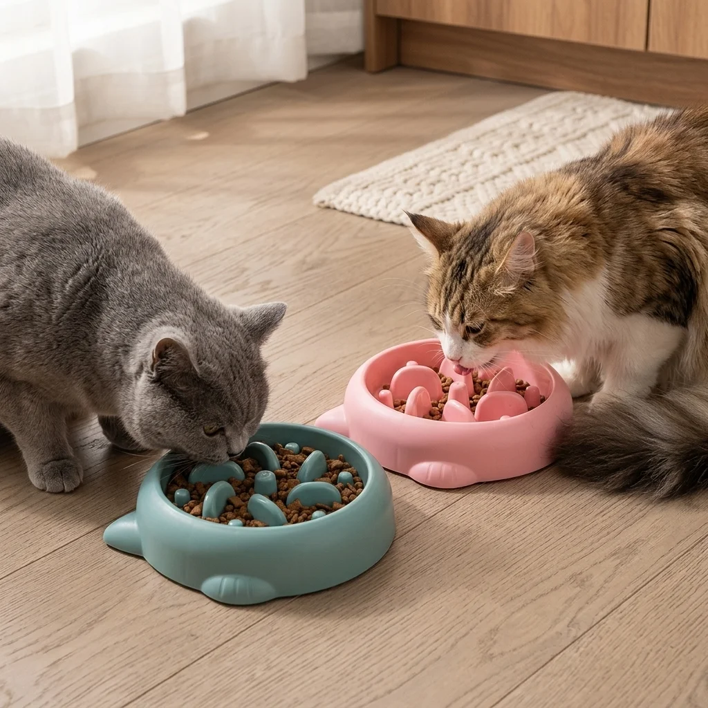 Bol ralentisseur pour chats et chiens avec design interactif image 8