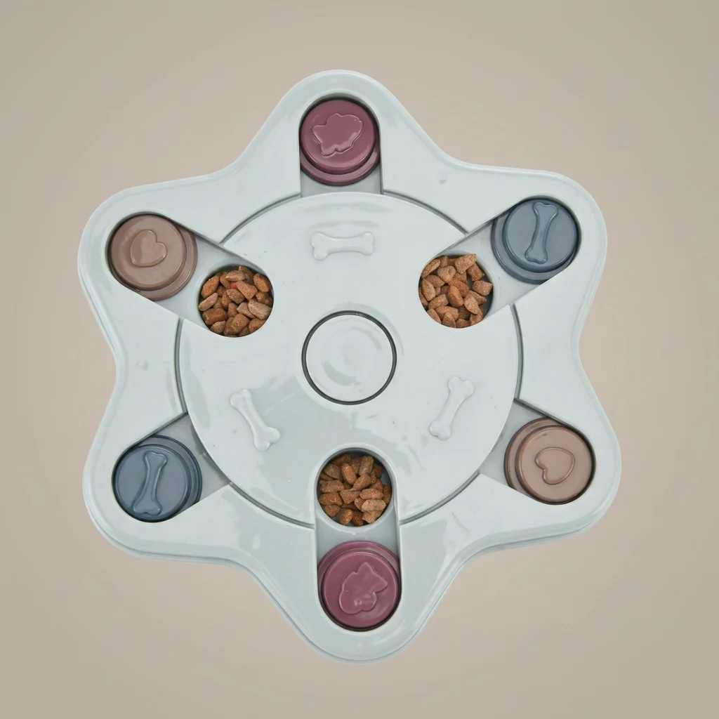 Interactive Dog Puzzle Feeder Toy – Slow Feeding & IQ Training for Small to Medium Dogs image 2
