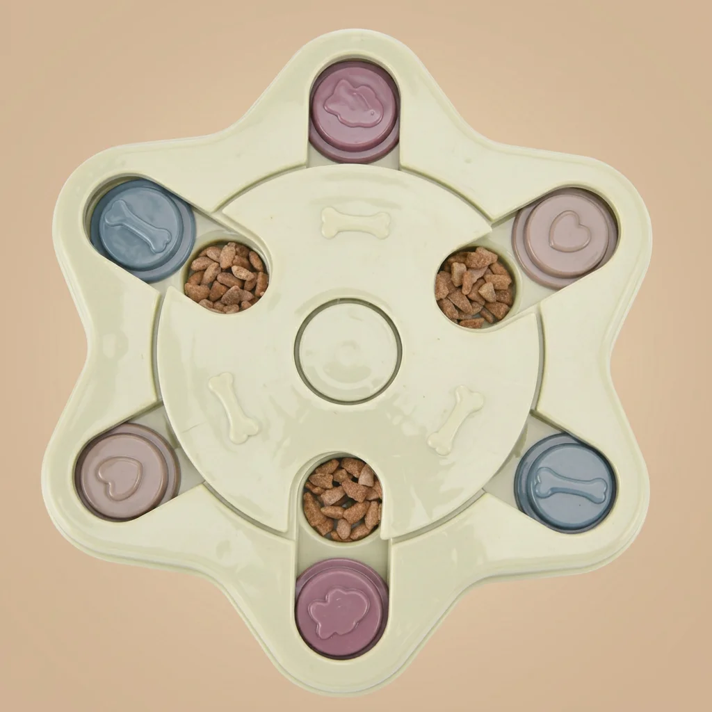 Interactive Dog Puzzle Feeder Toy – Slow Feeding & IQ Training for Small to Medium Dogs image 5