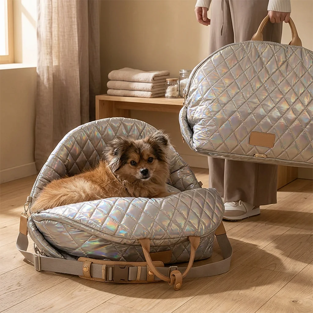 Convertible Pet Carrier & Car Booster Seat for Small Dogs and Cats image 6