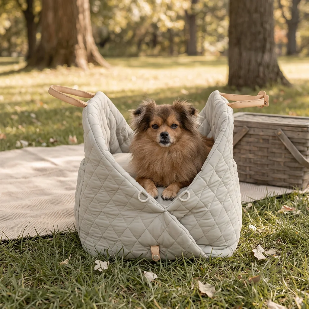 Convertible Pet Carrier & Car Booster Seat for Small Dogs and Cats image 7