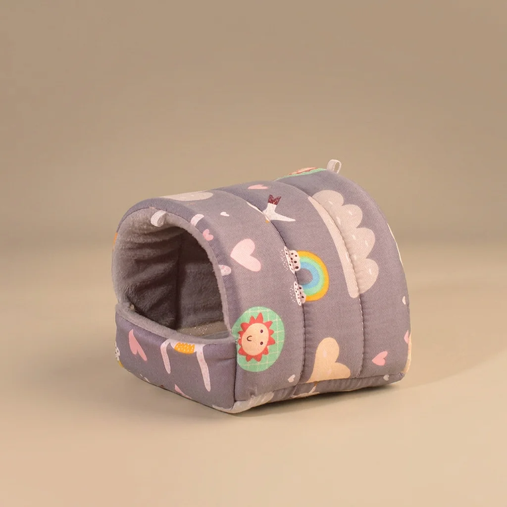Nid Douillet en Coton pour Hamster avec Doublure Peluche image 4