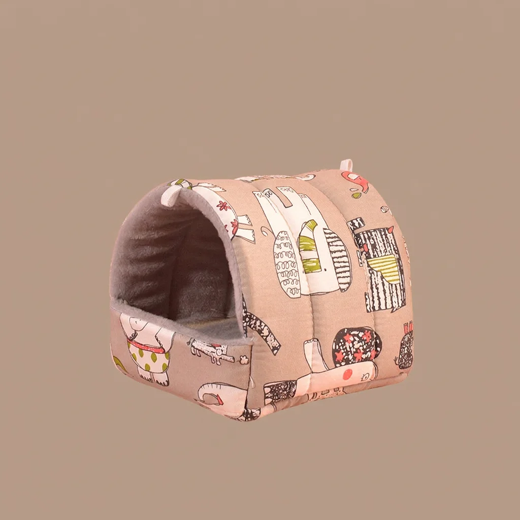 Nid Douillet en Coton pour Hamster avec Doublure Peluche image 5