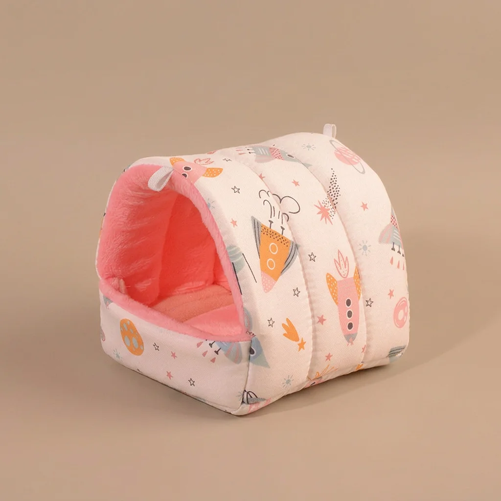 Nid Douillet en Coton pour Hamster avec Doublure Peluche image 10