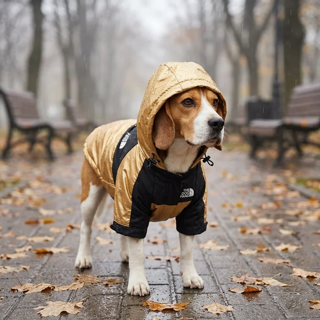 Imperméable pour Chien avec Capuchon - Manteau Ajustable image 2