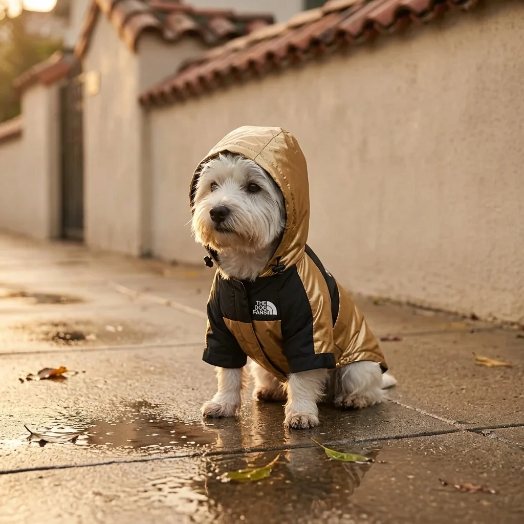 Imperméable pour Chien avec Capuchon - Manteau Ajustable image 3