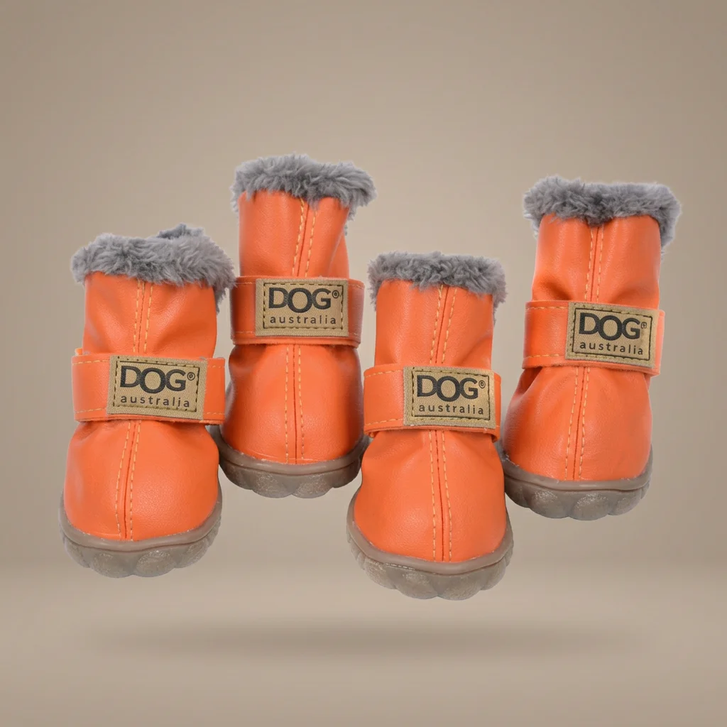 Bottes d'Hiver pour Chien avec Doublure Chaude et Semelle Antidérapante image 7