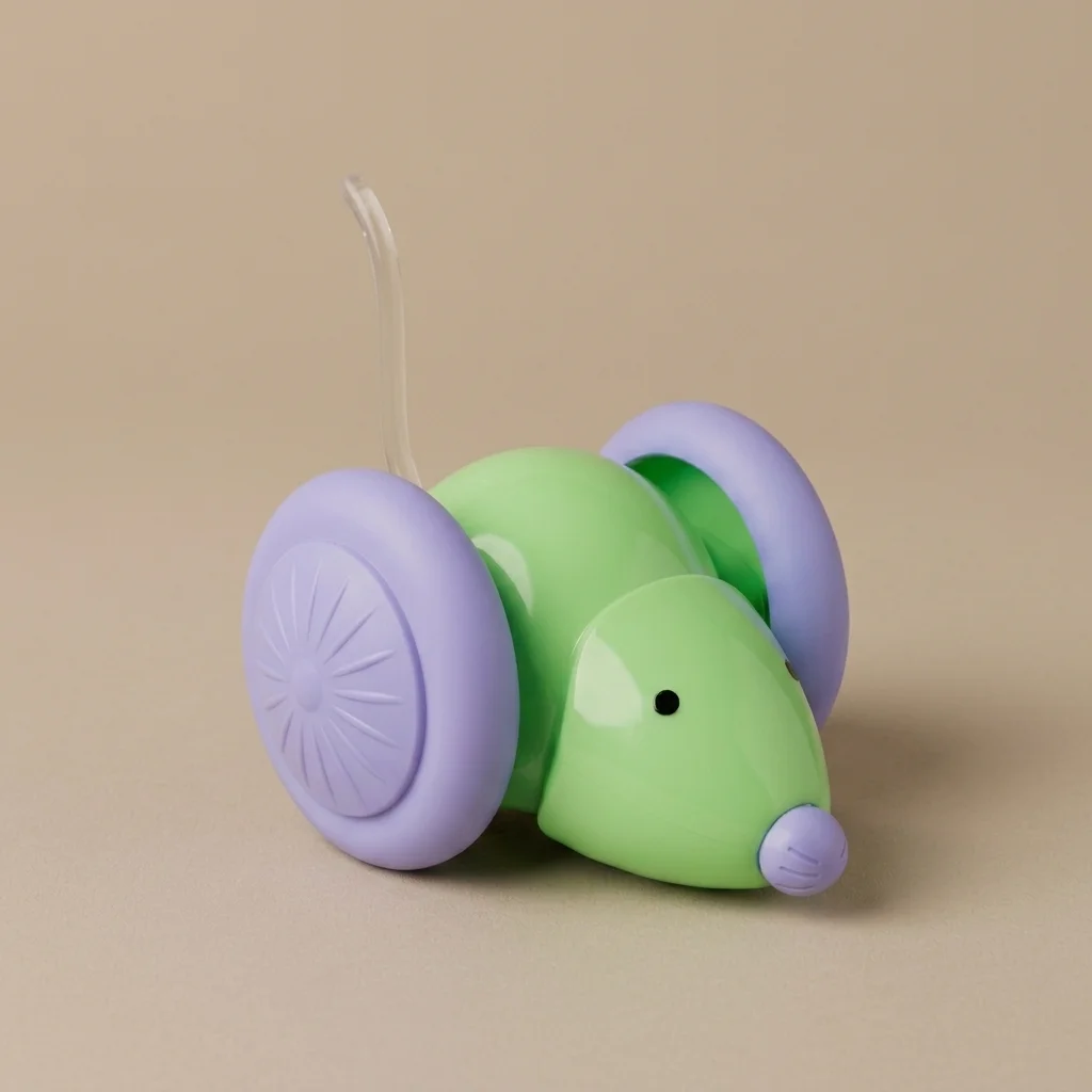 Interactive Electric Mouse Car Cat Toy with Intelligent Obstacle Avoidance image 5